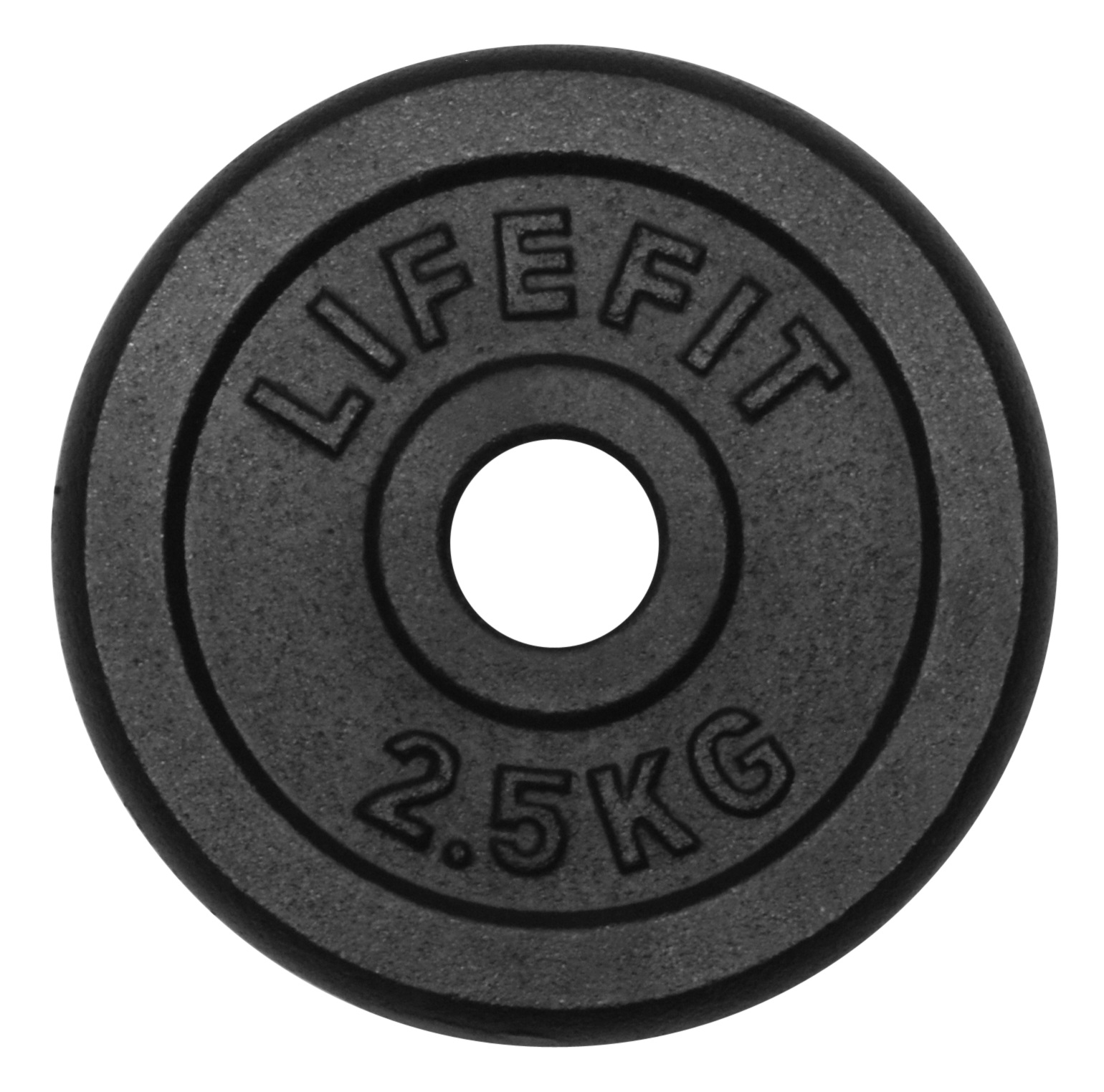 Kotouč LIFEFIT 2,5kg, kovový, pro 30mm tyč