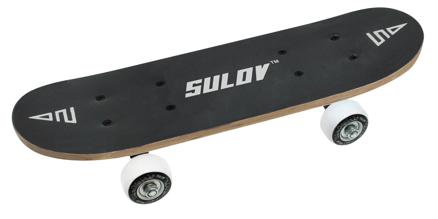Skateboard SULOV MINI 1 - SKULL, vel. 17x5"
